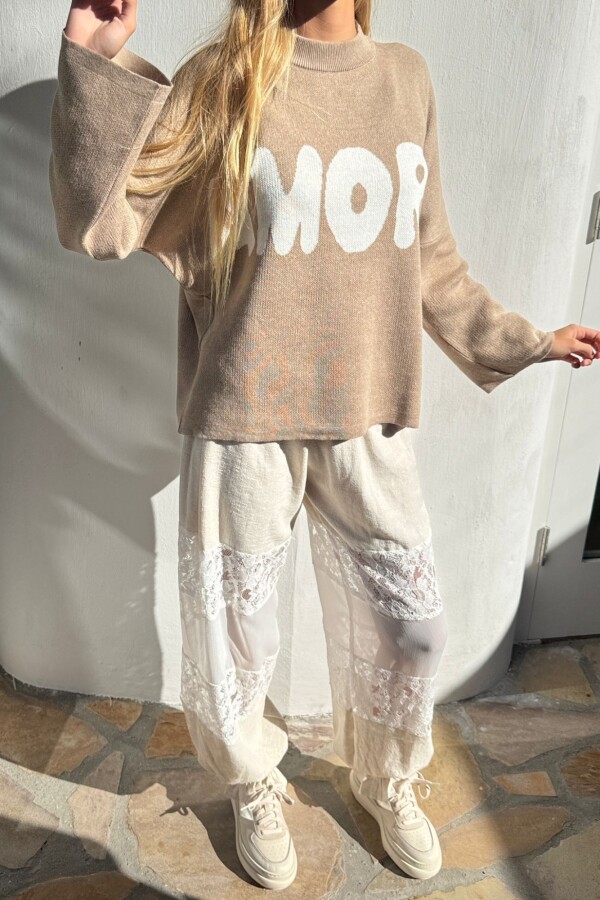 Sweater Amore Visón