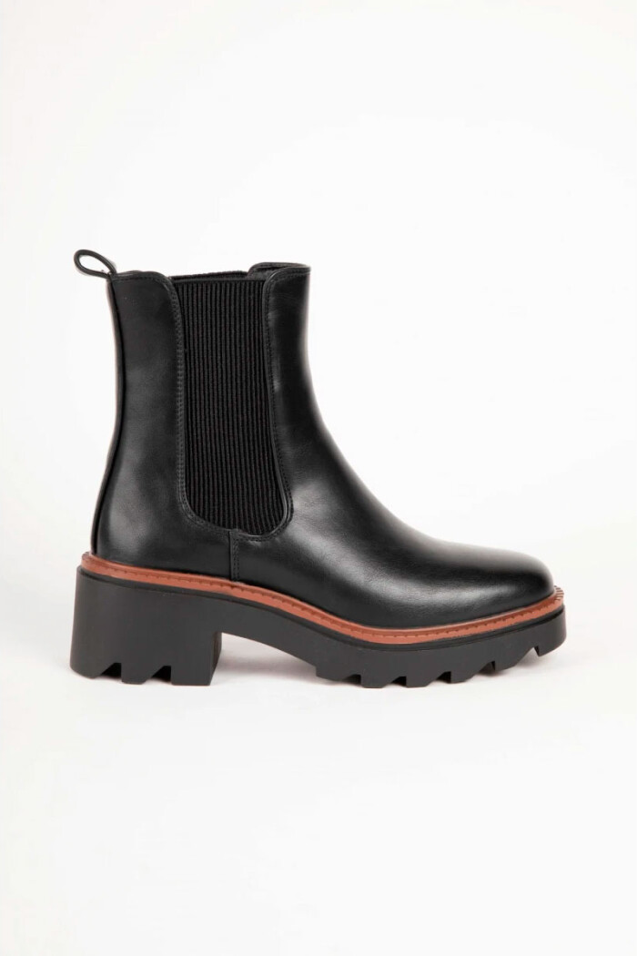 BOTA MUJER PADDOCK MINSET Negro