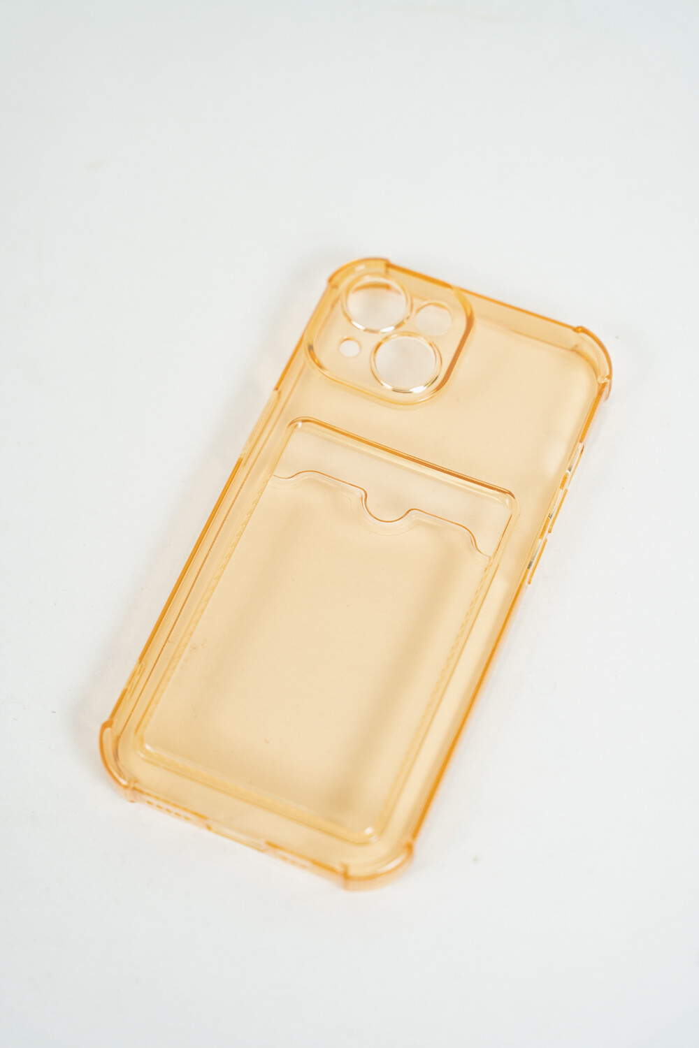 Phone Case Tarjetero Iphone 15 Amarillo