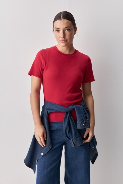 REMERA AGAVE Rojo