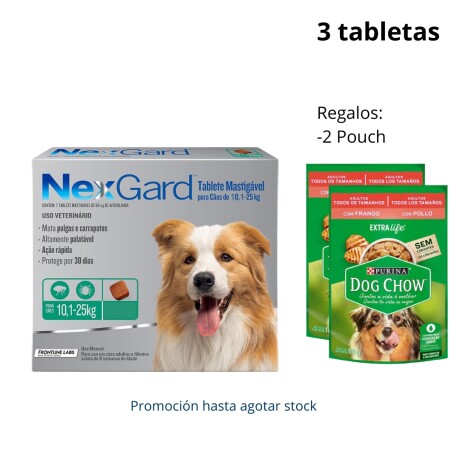 NEXGARD 10-25 - CAJA * 3 COMP Nexgard 10-25 - Caja * 3 Comp