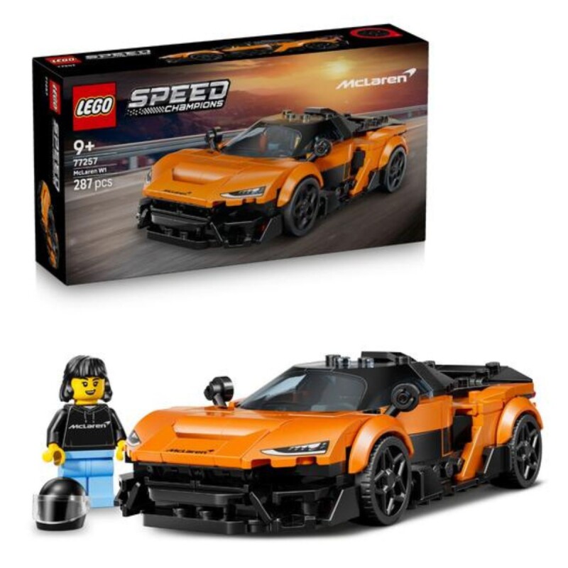LEGO Speed Champions del McLaren W1 287 Pcs 9+ LEGO Speed Champions del McLaren W1 287 Pcs 9+