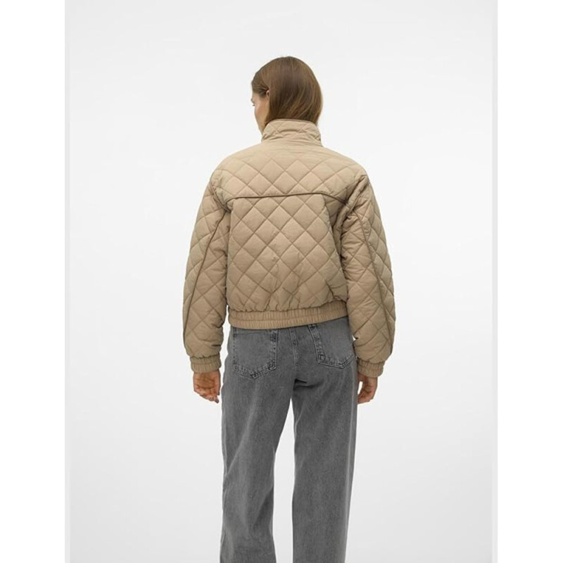 VMVILMA SHORT JACKET ENT Silver Mink