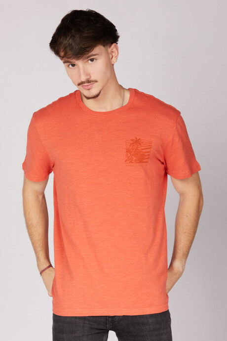 T-SHIRT PLANA E23 RUSTY Ladrillo