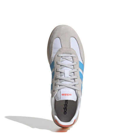Championes de Hombre Adidas Bareeda Decode Blanco - Celeste