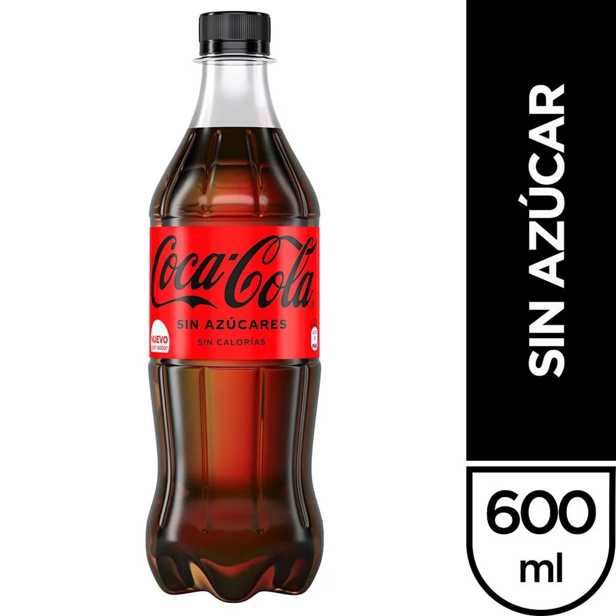 COCA COLA SIN AZÚCAR 600ML 