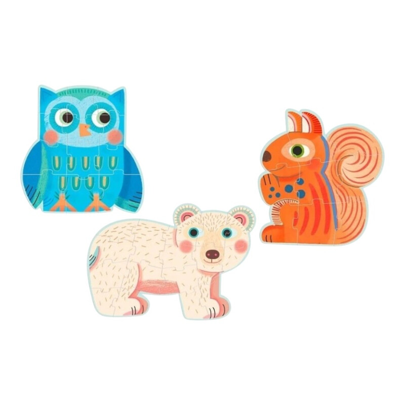 Puzzle Animales del Bosque Djeco Puzzle Animales del Bosque Djeco