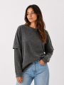 Remera Sirlan Gris Oscuro