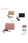 Billetera Trendy Beige