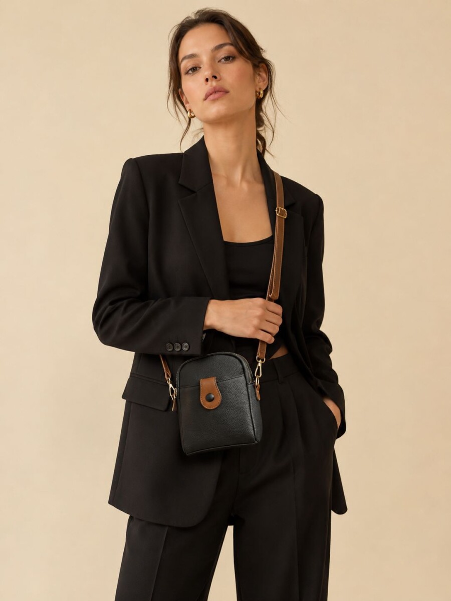 CARTERA GABRIELA - Negro 