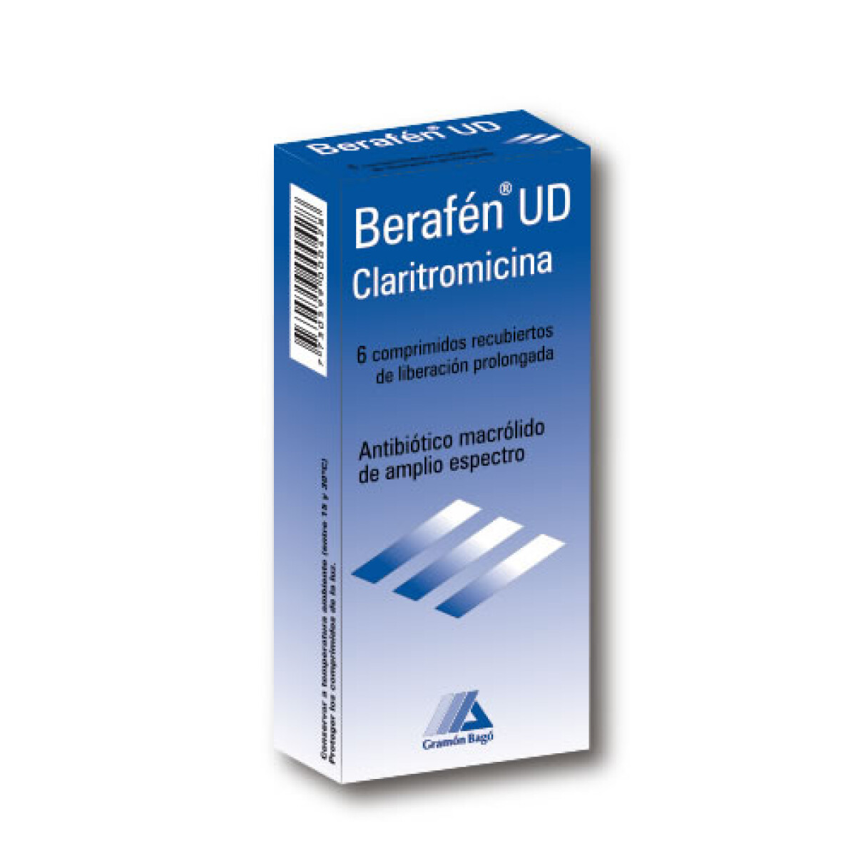 Berafen UD 6 Comprimidos – Analgésico y Antiinflamatorio Rápido