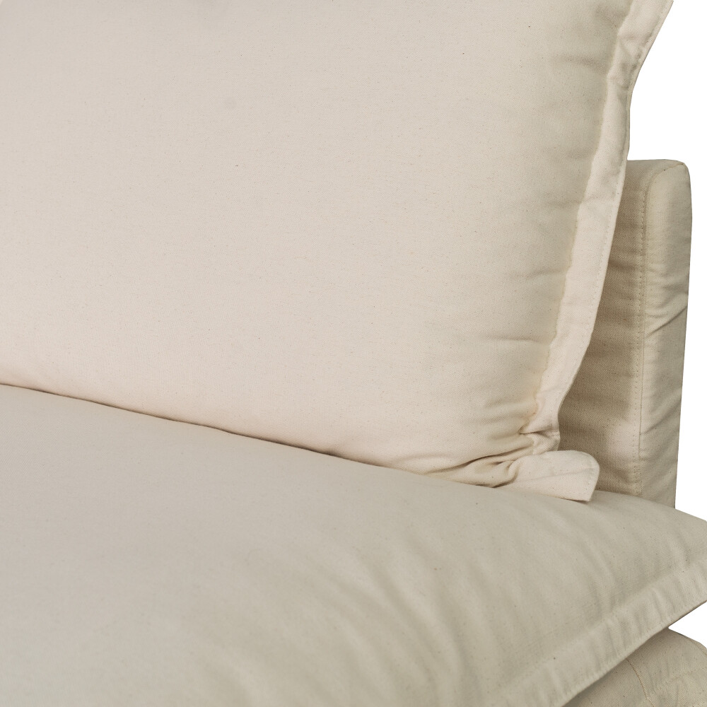 SILLÓN 3 CUERPOS TELA-PREMIUM BLANCO NEBRASKA