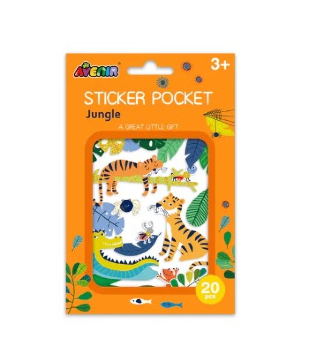 Sticker pocket Jungle 