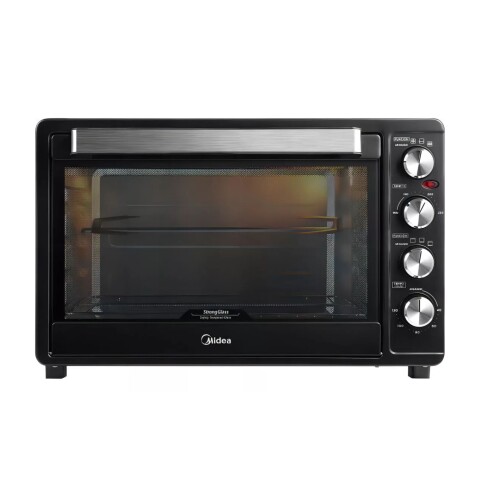 Horno Electrico Midea 55 Litros Negro Horno Electrico Midea 55 Litros Negro