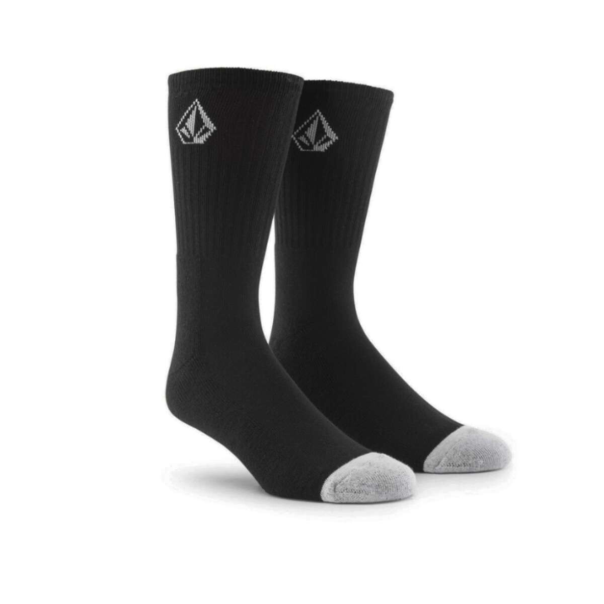 Medias Volcom Full Stone Pack x3 - Negro 