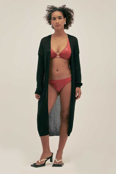 LU CARDIGAN Black