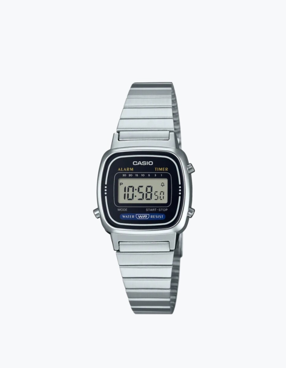 Reloj CASIO retro/digital esfera oscura 