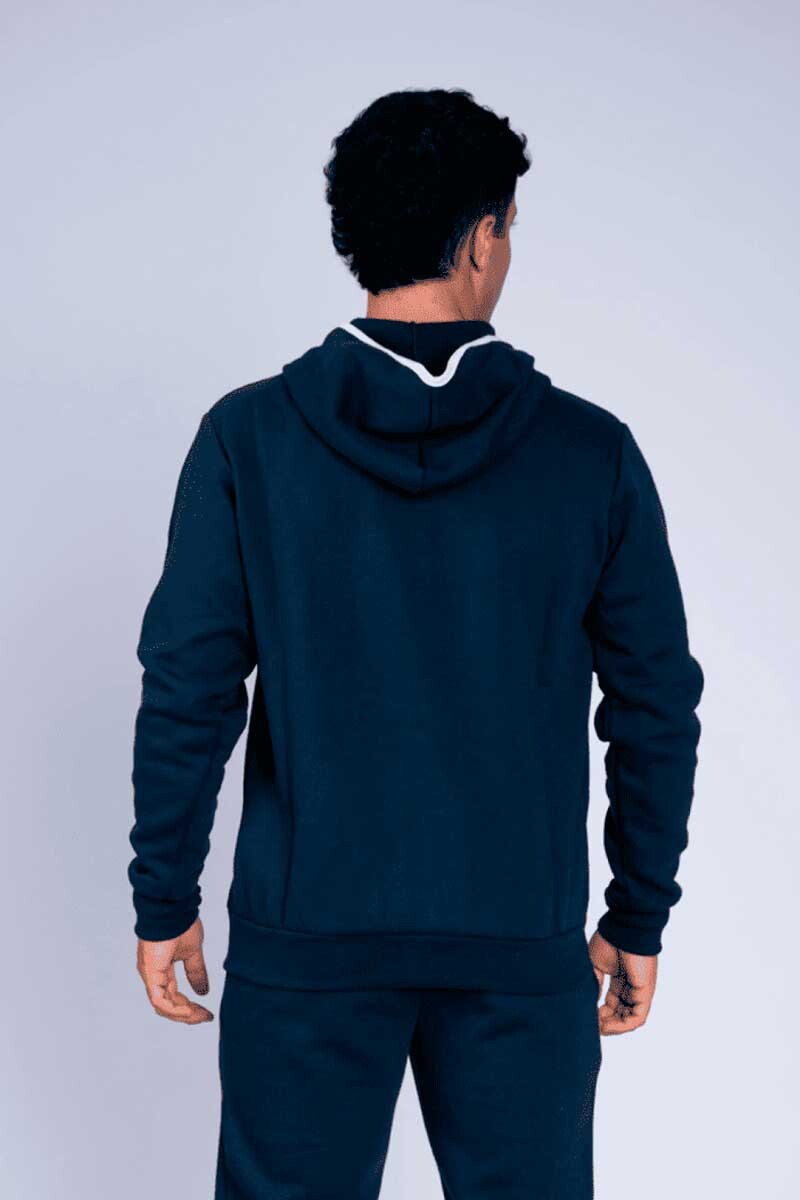 CAMPERA HOMBRE UMBRO BASICO FELPA Azul-marino