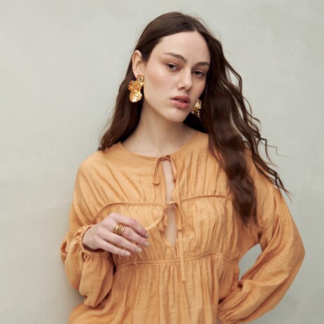 BLUSA BENNI Caramelo