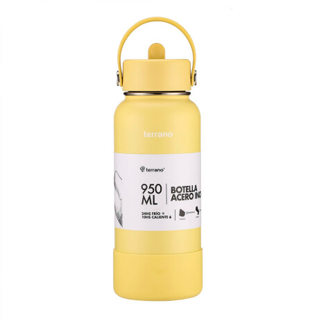Botella Térmica Terrano 950ML con Pico AMARILLO