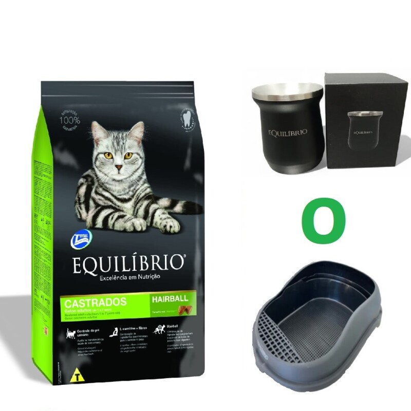 Equilibrio Gato Adulto Castrado 7,5kg + Regalo Equilibrio Gato Adulto Castrado 7,5kg + Regalo