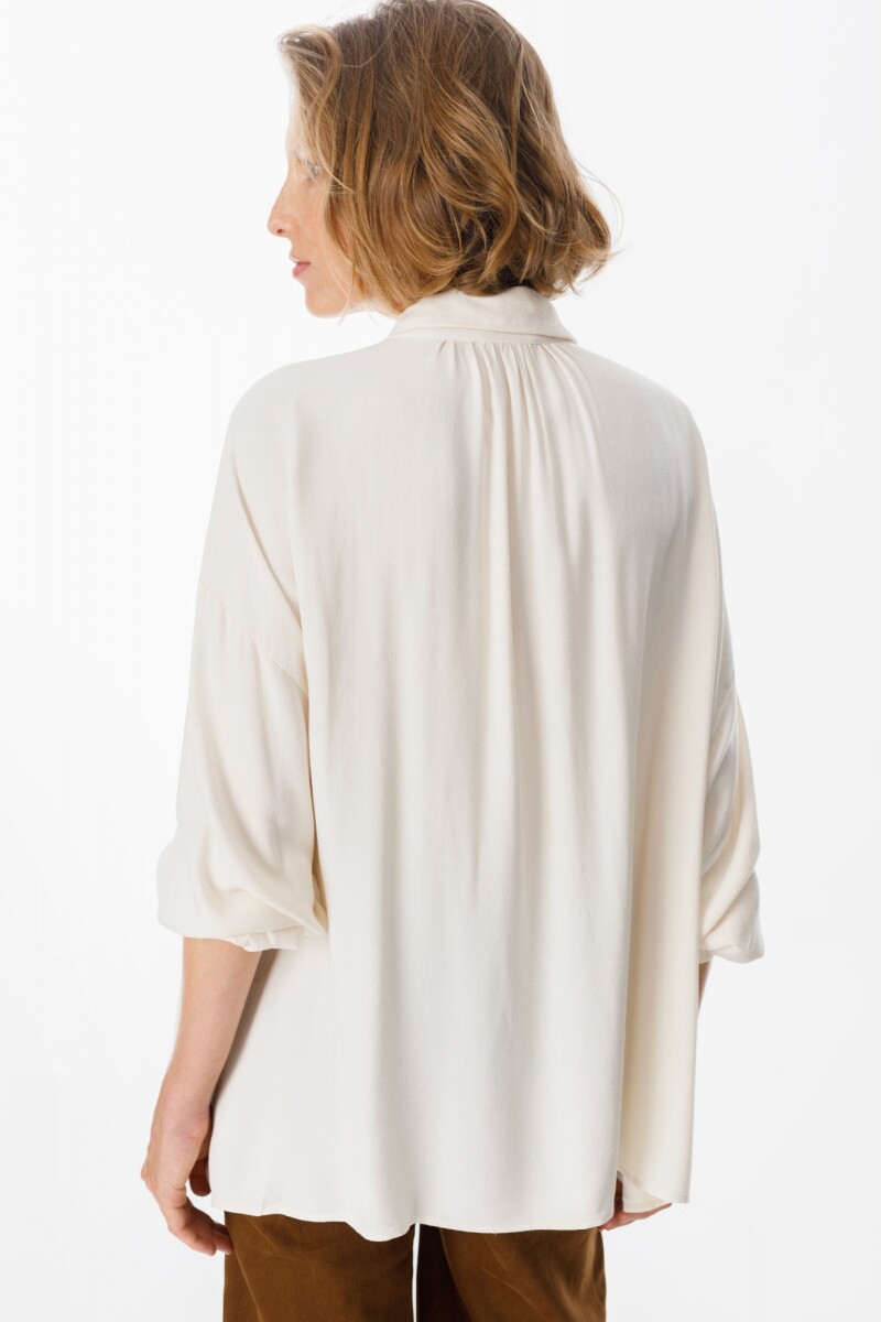 Camisa Botanica Off White