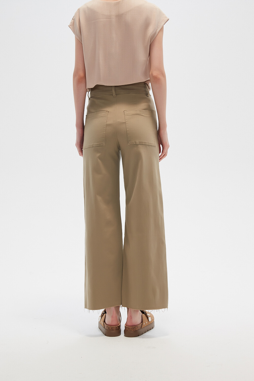 Pantalon Tesa Verde Oliva Claro