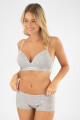 Culotte flux Gris melange