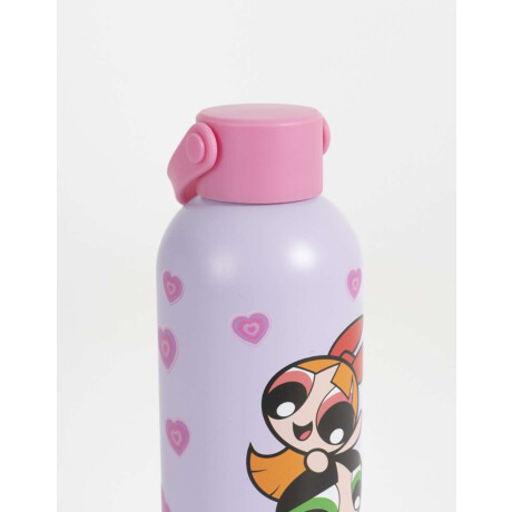 Botella Metálica ''chicas Superpoderosas'' Violeta Lila