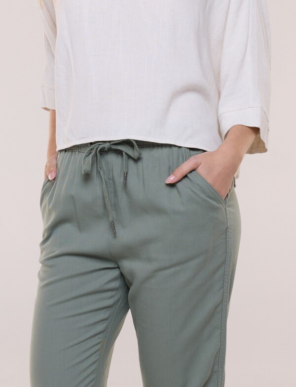 Pantalón Algodón OLIVA