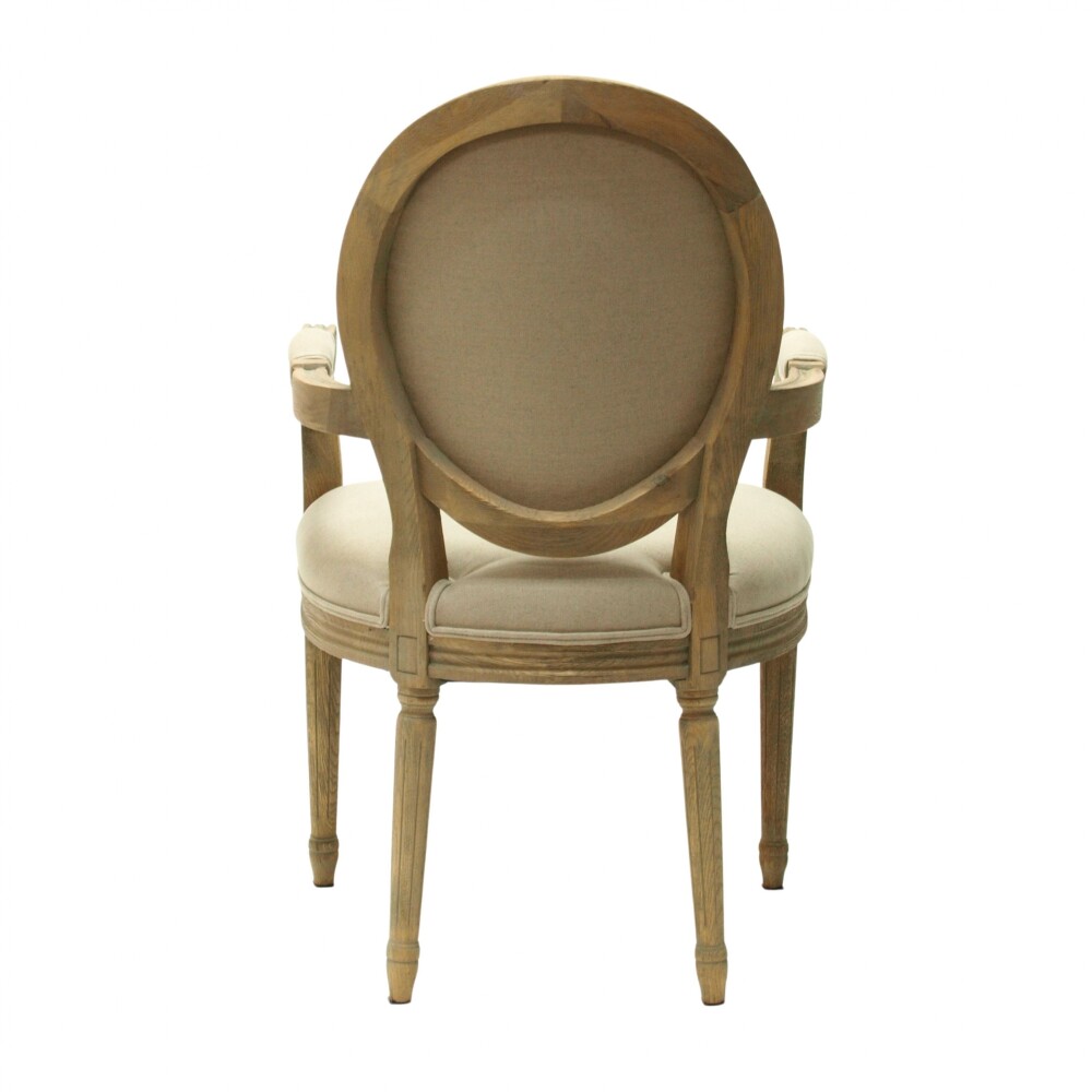 Silla de Roble con apoyabrazos - Clara Silla de Roble con apoyabrazos - Clara