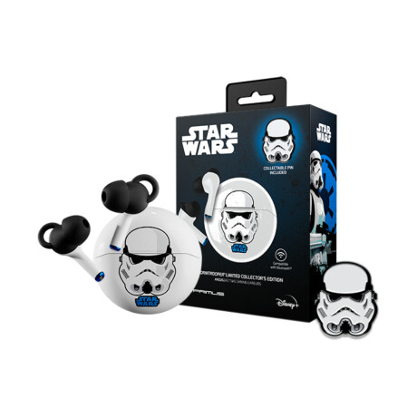 Auriculares Star Wars Storm Trooper (Pin Incluido) Auriculares Star Wars Storm Trooper (Pin Incluido)