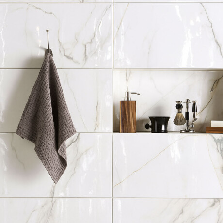 CERAMICA REVESTIMIENTO PARED CALACATA 32X57 BRILLANTE GRIS GAMAS DE GRIS