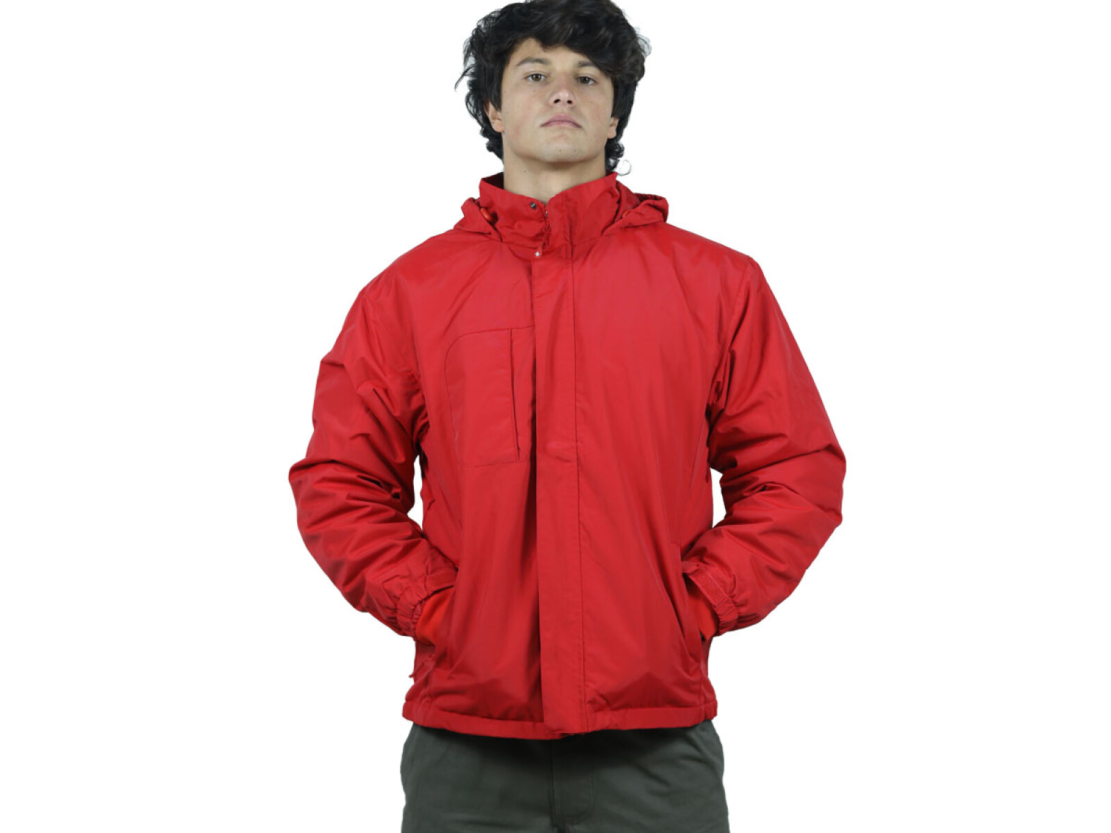 Campera Deluxe Unisex - Rojo 