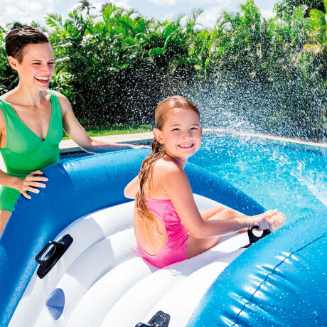 Tobogán Inflable Intex Gigante 3mts P/ Piscinas Rampa Inx058849
