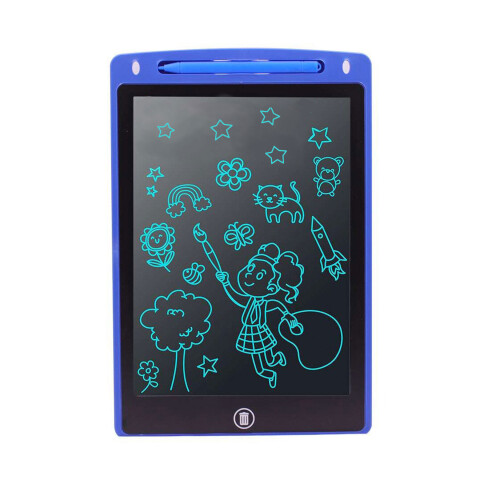 Pizarra Mágica Tableta Dibujar Infantil 16'' Pulgadas Lapiz Color Azul