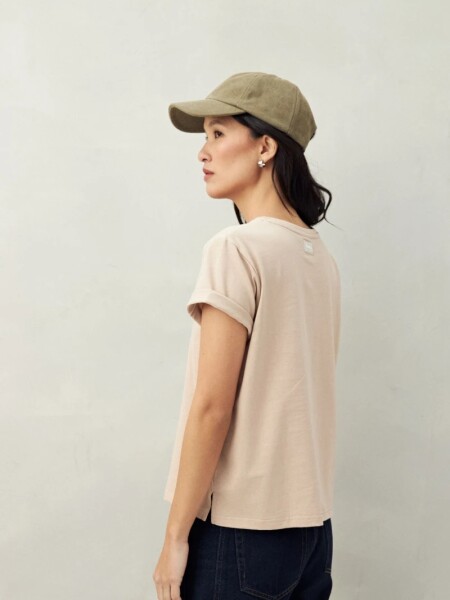 T-SHIRT D.CASSIN ORELIA BEIGE