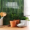 Azulejos adhesivos para cocina baño 10uds Verde