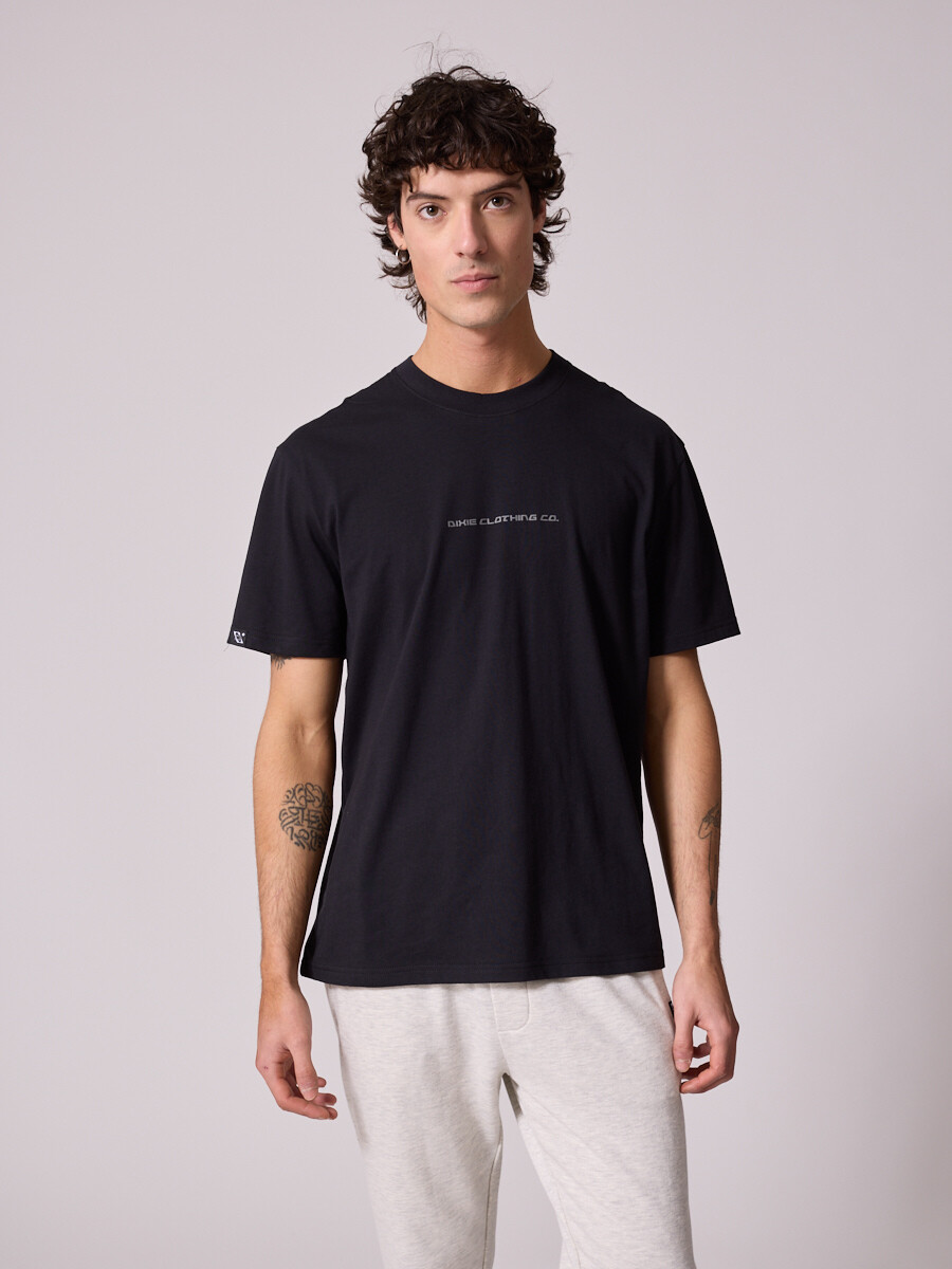 T-SHIRT REIBO DIXIE Negro
