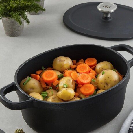Cacerola oval hierro fundido Graphite 27 cm BergHOFF Cacerola oval hierro fundido Graphite 27 cm BergHOFF