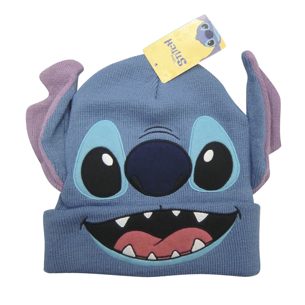 Gorro de Lana Infantil Stitch con Forma Oficial - AZUL 
