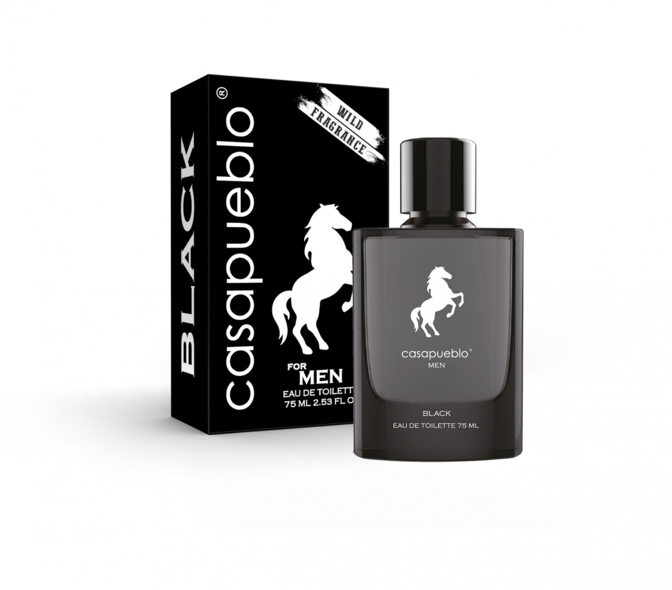 Perfume Casapueblo Wild Fragrance Black For Him X 75 Ml 