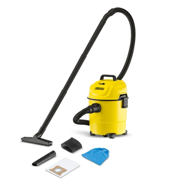 ASPIRADORA KARCHER WD1 CLASSIC 15 LTS 1200W CONS/ Unica