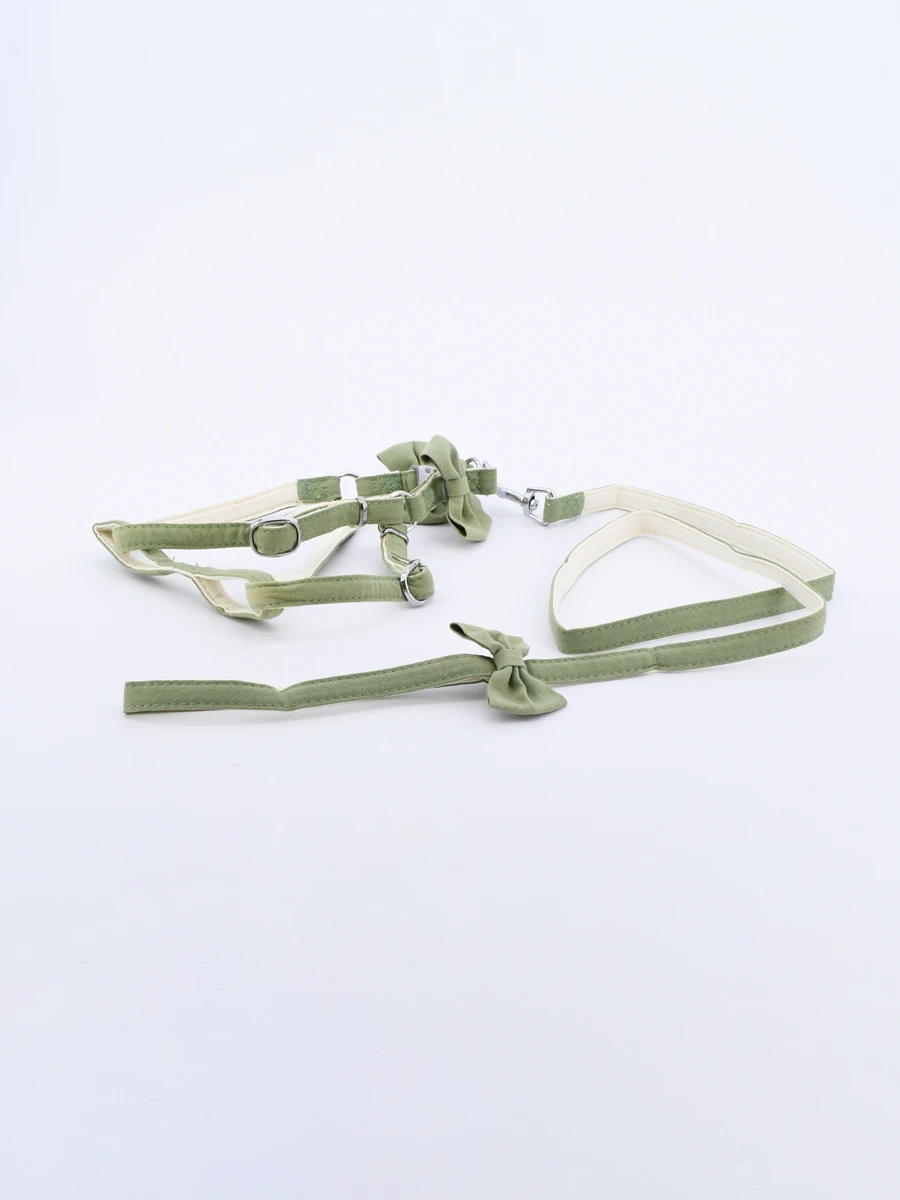 ARNES PARA GATO CON CORREA - VERDE 