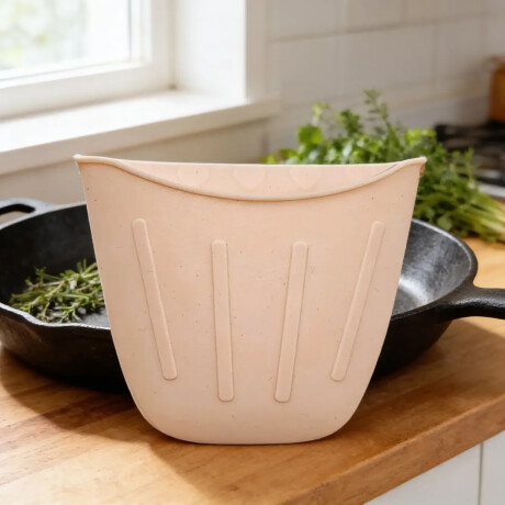 Manopla Agarradera de Silicona para Horno Cocinar Repostería Salmón