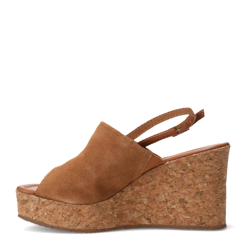 Sandalias de Mujer Bottero con Plataforma Marrón Castaño