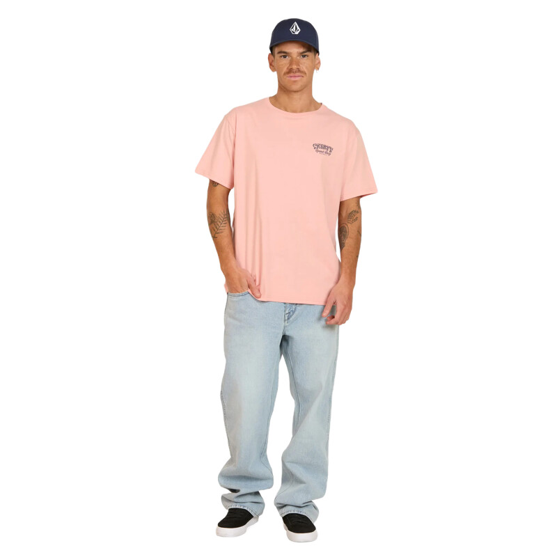 Remera Volcom Static - Rosa Remera Volcom Static - Rosa