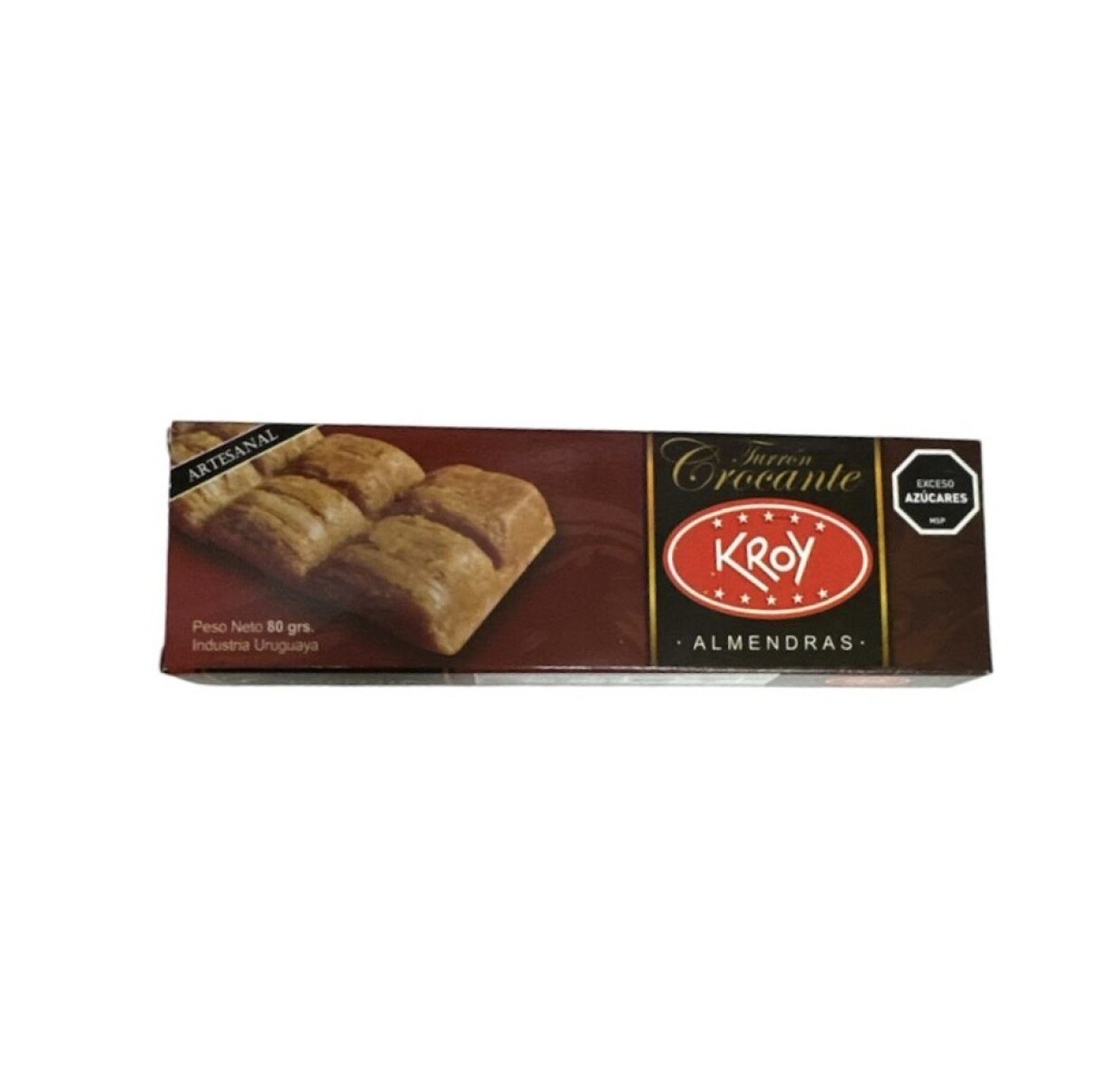 Turron Crocante Kroy - Almendras 
