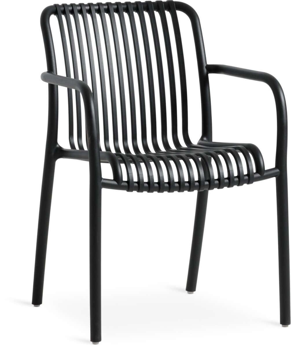 Silla apilable NABBEN negro 