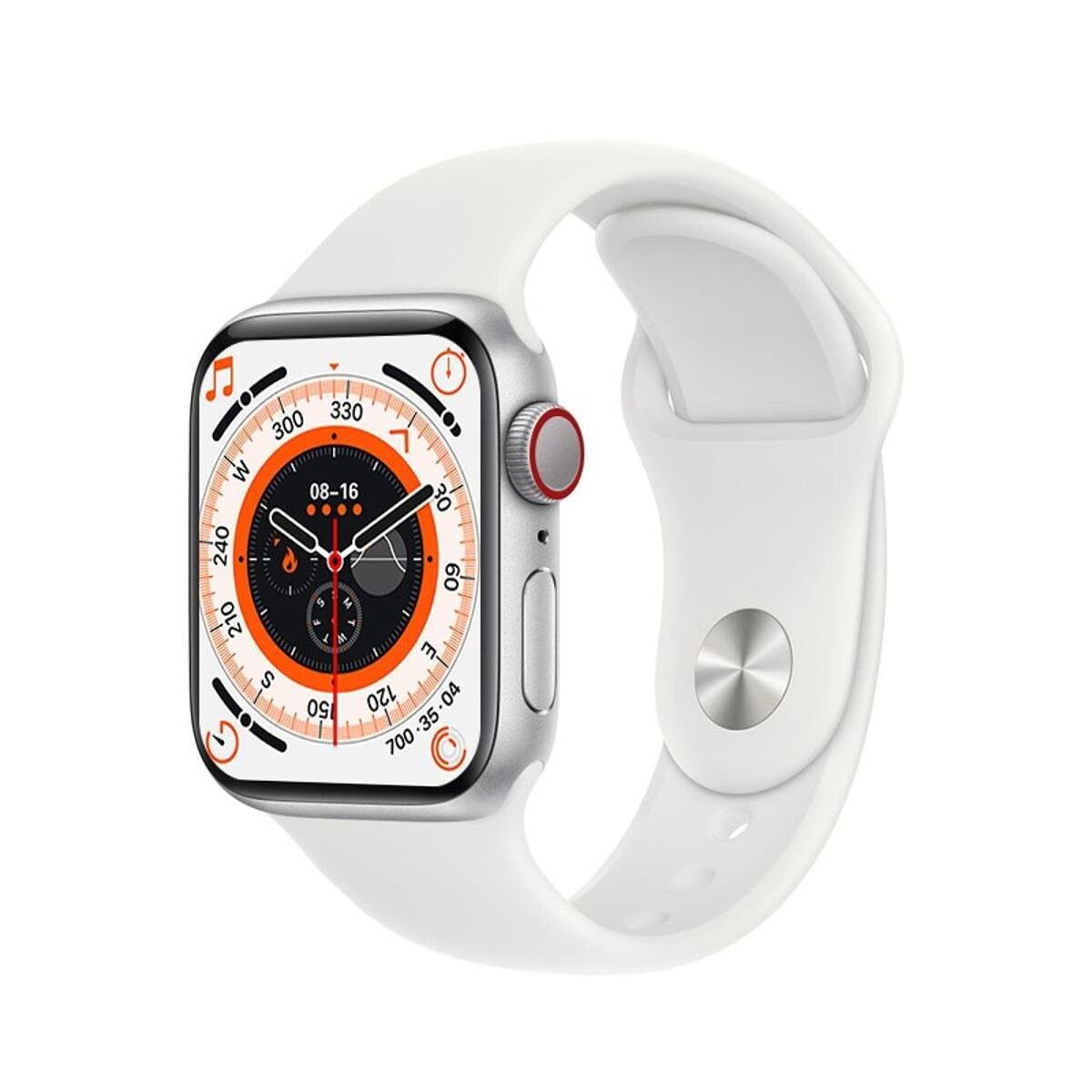 Reloj Inteligente Smartwatch Pro T700S Bluetooth Fitness - Color Variante Blanco 